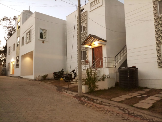 Exterior of Sahana Cottages in Yercaud